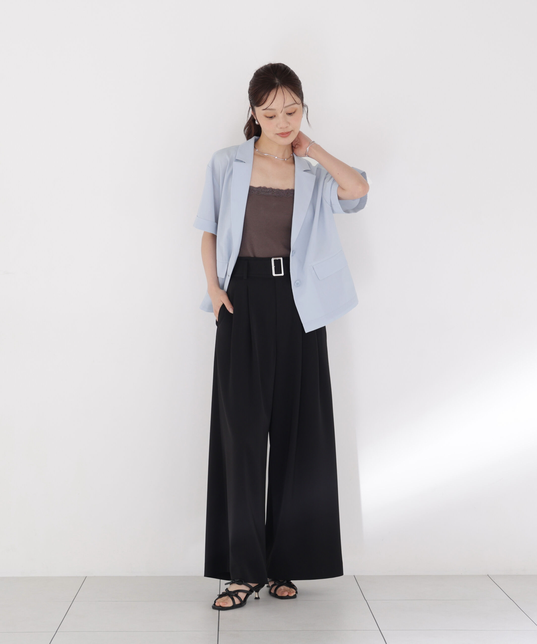 PROPORTION BODY DRESSING「＜a/mie＞ハーフスリーブジャケット」|その他|