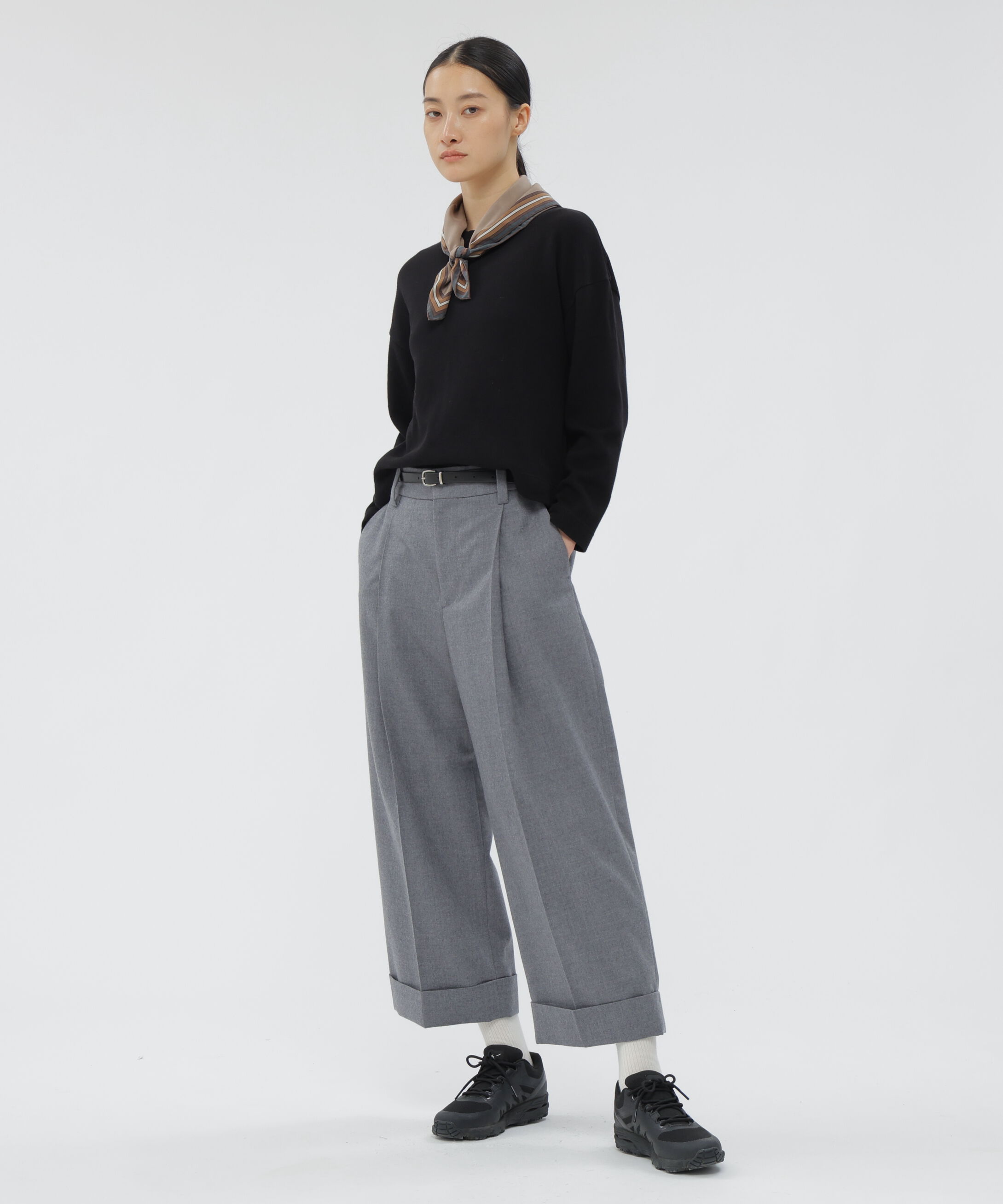  「ARCHIVE BORDER SCARF」|バンダナ・スカーフ|