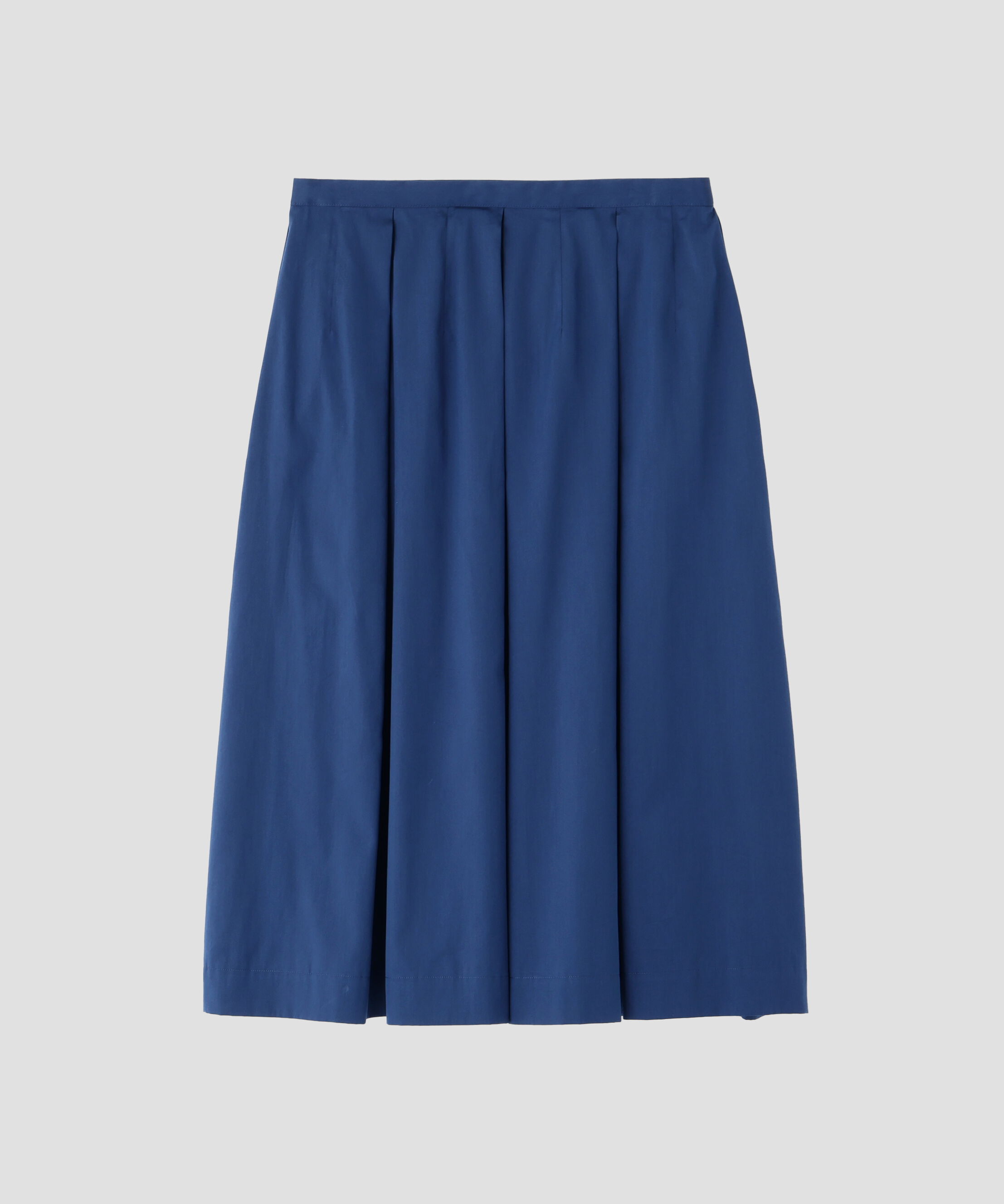  「COTTON SILK POPLIN SKIRT」|スカート|