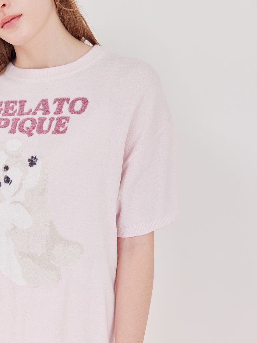 gelato pique「【ONLINE限定カラーあり】ドッグジャガードプルオーバー」|ルームウェア|