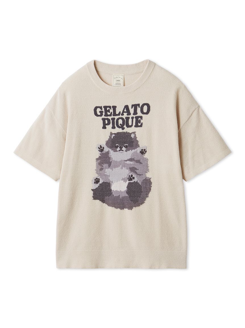 gelato pique「【ONLINE限定カラーあり】ドッグジャガードプルオーバー」|ルームウェア|
