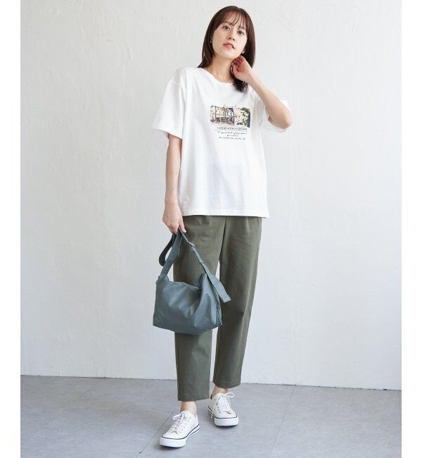 ikka「ロゴフォトプリントＴ」|Tシャツ・カットソー|