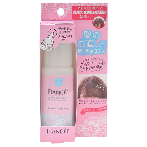  「フィアンセ 髪のべたつきお直しジェリー ピュアシャンプーの香り (50g)」|ヘアスタイリング|