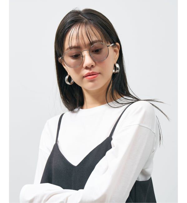  「ボストン型 サングラス｜UNITED ARROWS カラーレンズ UVカット 紫外線対策 ユナイテッドアローズ」|サングラス|