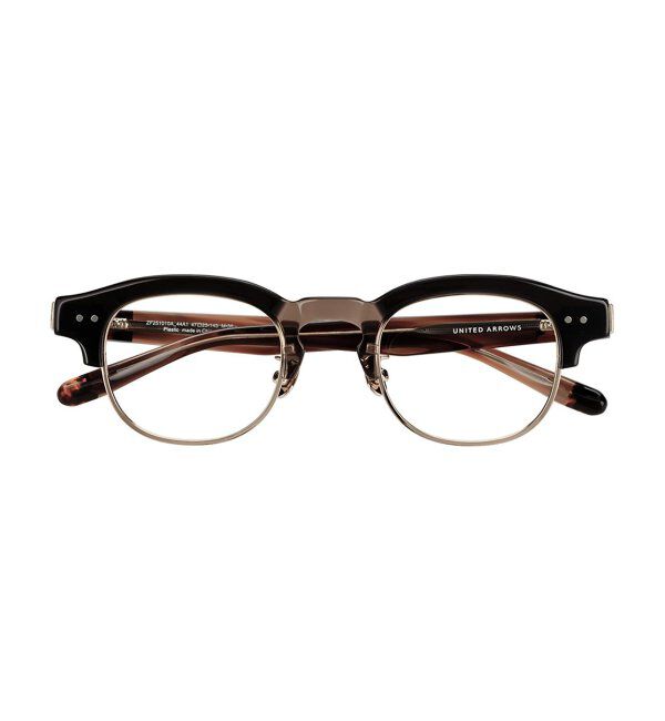  「Zoff｜UNITED ARROWS メガネ | [Luxe] 伊達メガネ 度付き ユナイテッドアローズ   レンズ交換券付」|メガネ|