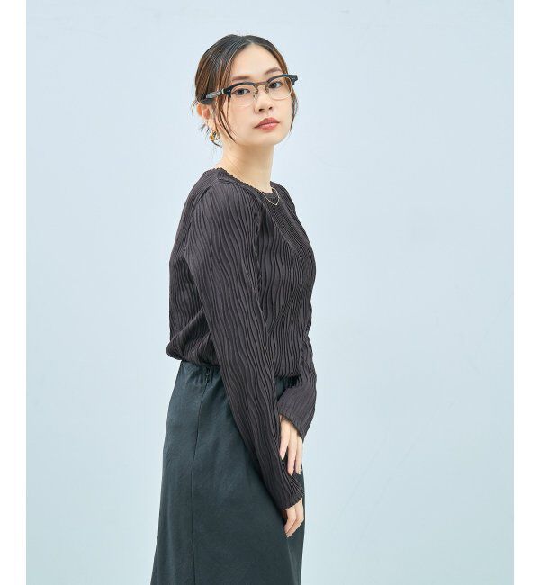  「Zoff｜UNITED ARROWS メガネ | [Luxe] 伊達メガネ 度付き ユナイテッドアローズ   レンズ交換券付」|メガネ|
