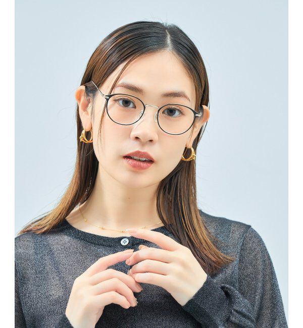  「Zoff｜UNITED ARROWS メガネ | [Casual] 伊達メガネ 度付き ユナイテッドアローズ   レンズ交換券付」|メガネ|