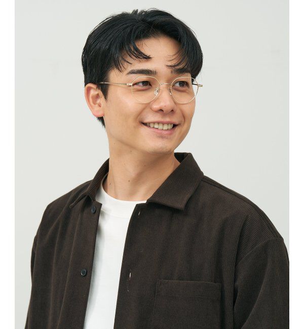  「Zoff MARW UNITED ARROWS マルゥ ユナイテッドアローズ メガネ | 伊達メガネ 度付き レンズ交換券付」|メガネ|