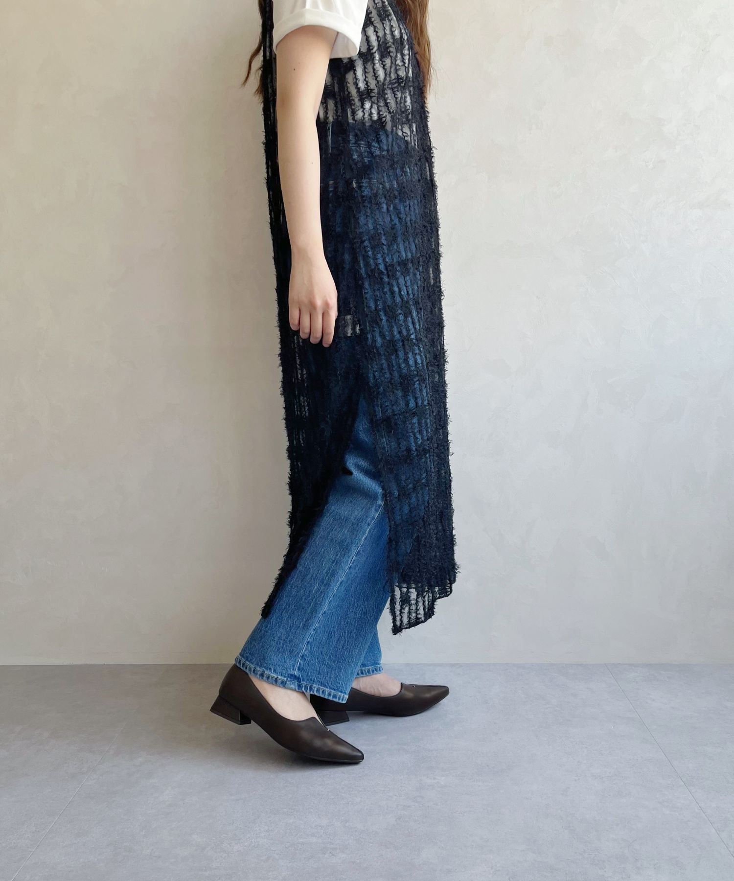 ORiental TRaffic「【WEB限定/累計2万足突破】フレア ヒール ポインテッドトゥ パンプス /45301 ヒール2.8ｃｍ 通勤 」|パンプス|