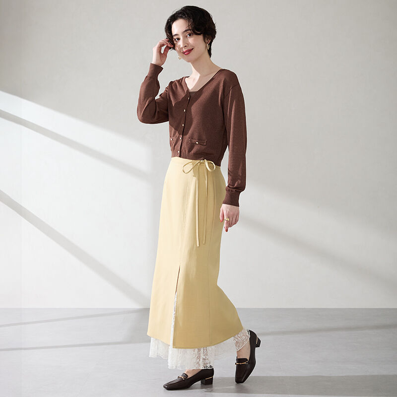WA Oriental TRaffic「●2026秋冬新作● メタリックライン ビット ヒールローファー /62301 3.5cmヒール　定番人気」|パンプス|