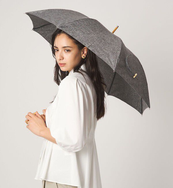 UNITED ARROWS green label relaxing「＜because＞アソート日傘 アンブレラ 長傘 晴雨兼用」|傘|LT.GRAY