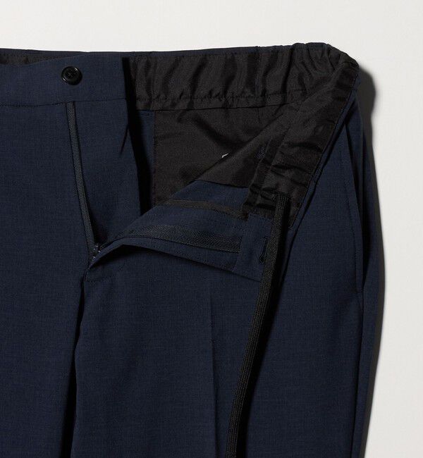 UNITED ARROWS green label relaxing「A+ ポリエステル ピンヘッド スタンダード イージー NP スラックス セットアップパンツ -ウォッシャブル・」|スラックス|