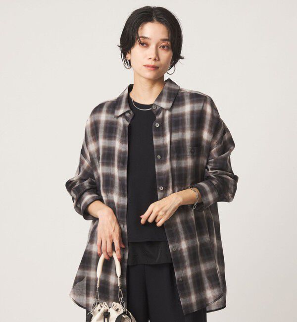 UNITED ARROWS green label relaxing「ダブルフレアオールインワン マシンウォッシャブル 通気性 ストレッチ」|オールインワン|