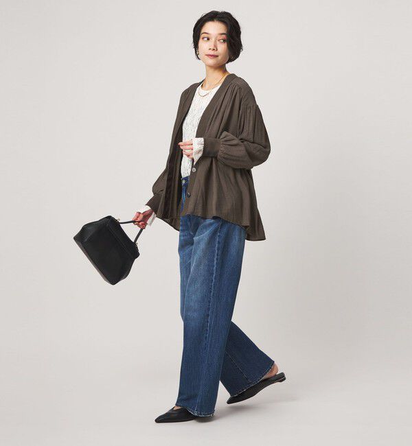 UNITED ARROWS green label relaxing「R/NY カーディガン ブラウス」|シャツ・ブラウス|