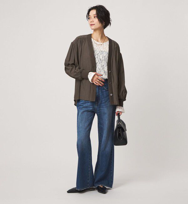 UNITED ARROWS green label relaxing「R/NY カーディガン ブラウス」|シャツ・ブラウス|