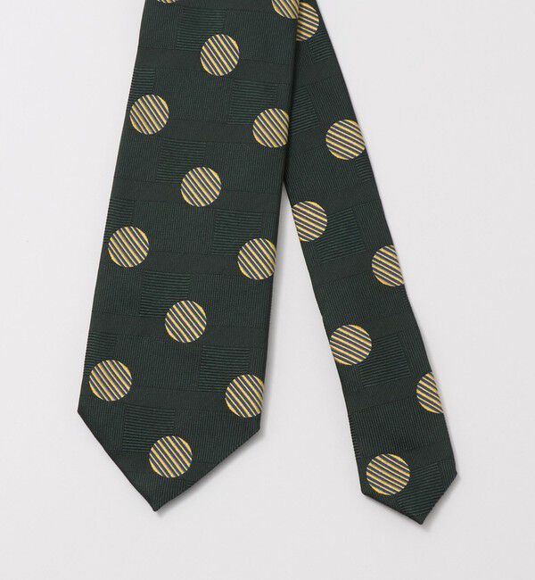 UNITED ARROWS green label relaxing「＜Bleck＞8.0cm ドット3 ネクタイ」|ネクタイ・蝶ネクタイ|