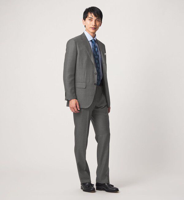 UNITED ARROWS green label relaxing「DORMEUIL HX 1プリーツ スーツパンツ」|スーツ|