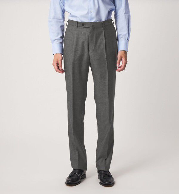 UNITED ARROWS green label relaxing「DORMEUIL HX 1プリーツ スーツパンツ」|スーツ|