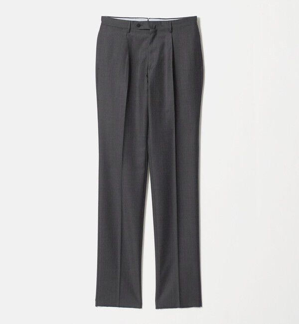 UNITED ARROWS green label relaxing「DORMEUIL HX 1プリーツ スーツパンツ」|スーツ|