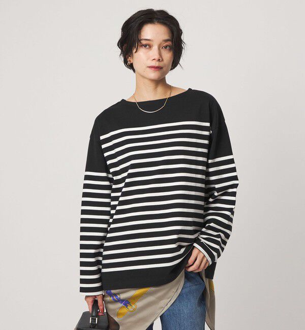 UNITED ARROWS green label relaxing「バスクボーダー ロングスリーブ プルオーバー カットソー」|Tシャツ・カットソー|