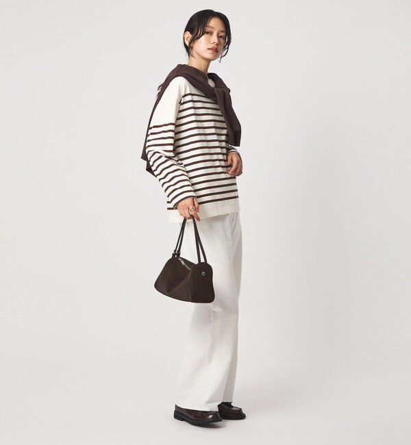 UNITED ARROWS green label relaxing「バスクボーダー ロングスリーブ プルオーバー カットソー」|Tシャツ・カットソー|