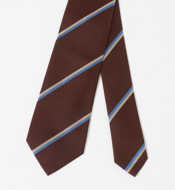UNITED ARROWS green label relaxing「GLR シルク3 8.0cm ストライプ1 ネクタイ」|ネクタイ・蝶ネクタイ|