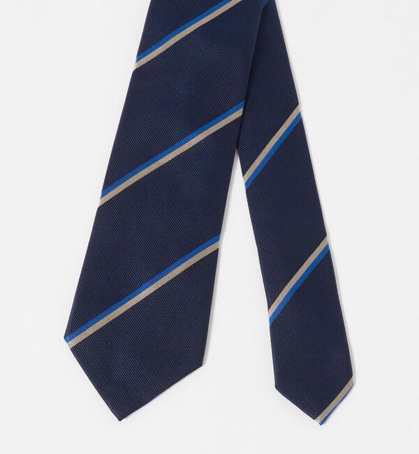 UNITED ARROWS green label relaxing「GLR シルク3 8.0cm ストライプ1 ネクタイ」|ネクタイ・蝶ネクタイ|