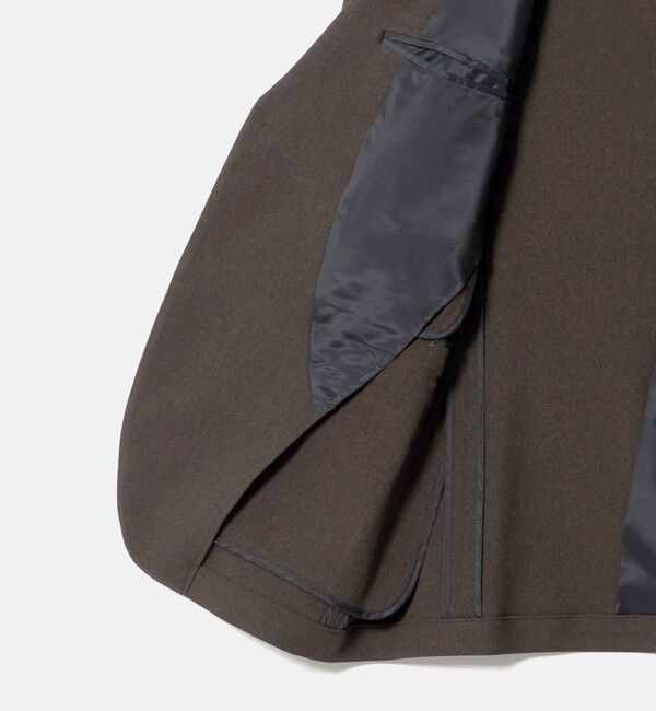 BEAUTY&YOUTH UNITED ARROWS「リサイクル ポリエステル 2B ジャケット セットアップ対応 ヨコストレッチ ウォッシャブル」|テーラードジャケット|