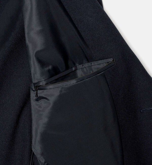 BEAUTY&YOUTH UNITED ARROWS「リサイクル ポリエステル 2B ジャケット セットアップ対応 ヨコストレッチ ウォッシャブル」|テーラードジャケット|