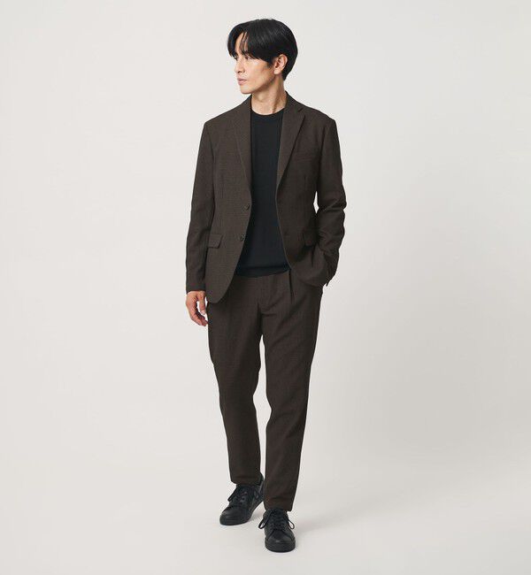 BEAUTY&YOUTH UNITED ARROWS「リサイクル ポリエステル 2B ジャケット セットアップ対応 ヨコストレッチ ウォッシャブル」|テーラードジャケット|