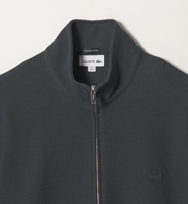 BEAUTY&YOUTH UNITED ARROWS「＜LACOSTE for BEAUTY&YOUTH＞ ワントーン ジップ ブルゾン」|カーディガン|