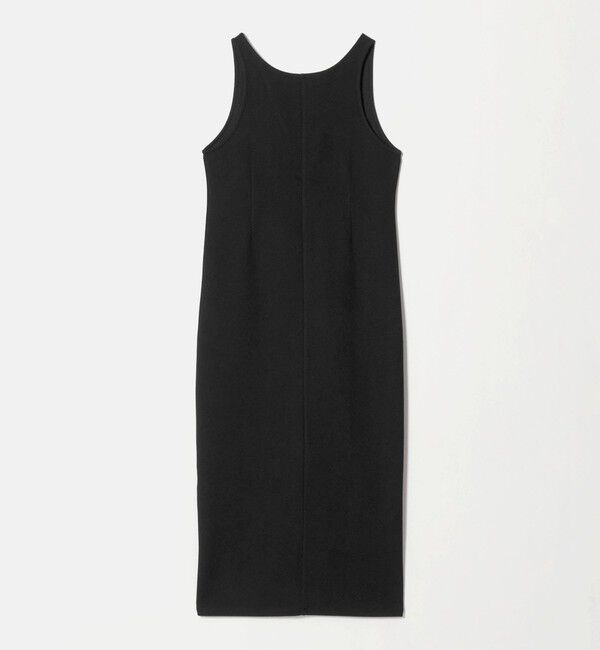 BEAUTY&YOUTH UNITED ARROWS「ポリエステルブレンド バックV Iラインワンピース」|ワンピース|BLACK