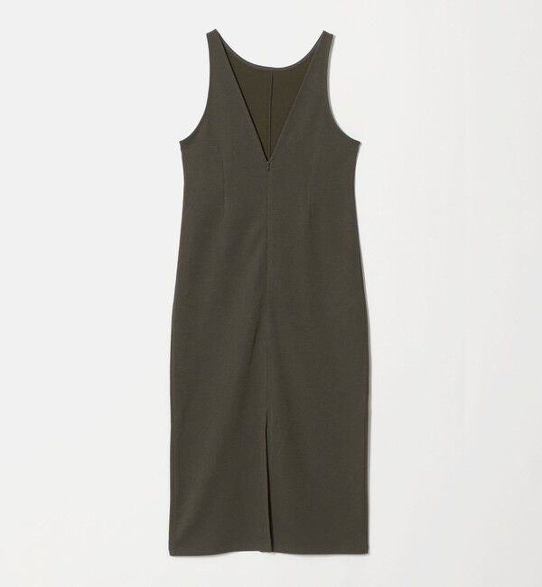 BEAUTY&YOUTH UNITED ARROWS「ポリエステルブレンド バックV Iラインワンピース」|ワンピース|