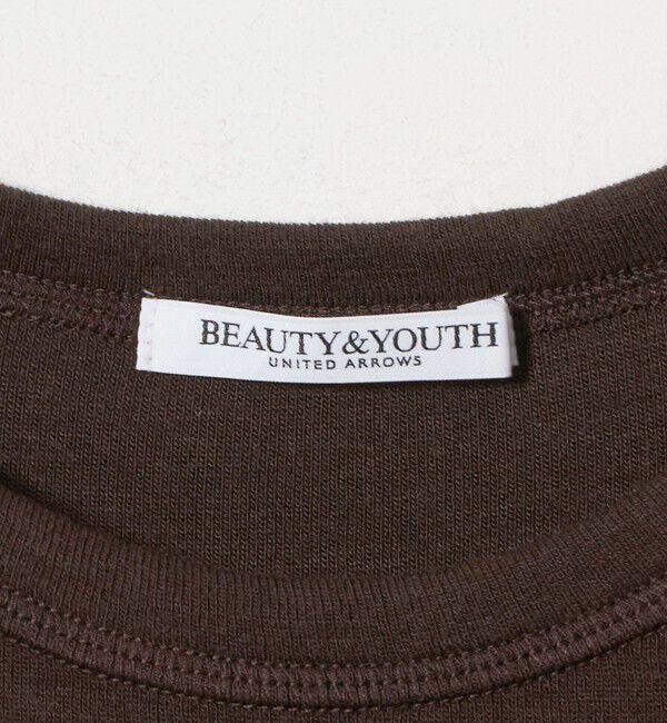 BEAUTY&YOUTH UNITED ARROWS「毛セルロースブレンド クルーネック カットソー」|Tシャツ・カットソー|