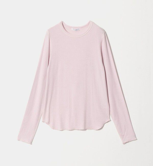 BEAUTY&YOUTH UNITED ARROWS「毛セルロースブレンド クルーネック カットソー」|Tシャツ・カットソー|LT.PINK