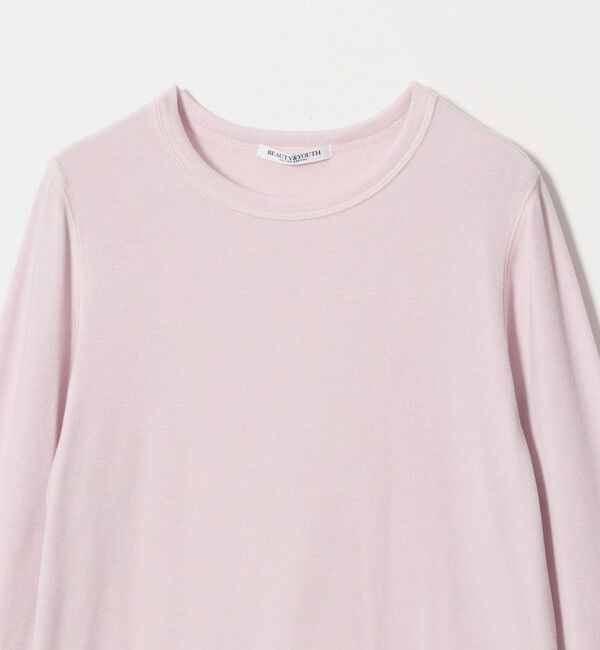 BEAUTY&YOUTH UNITED ARROWS「毛セルロースブレンド クルーネック カットソー」|Tシャツ・カットソー|