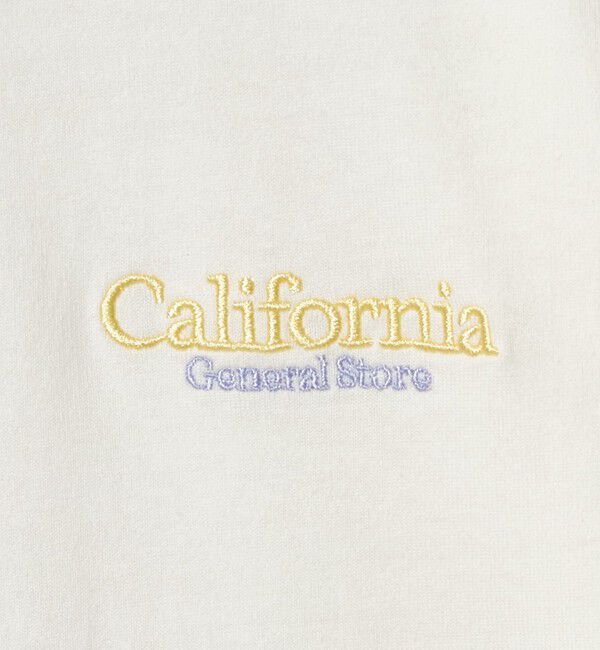 California General Store「＜CGS.＞オーガニック コットン ロングスリーブ ロゴ Tシャツ」|Tシャツ・カットソー|