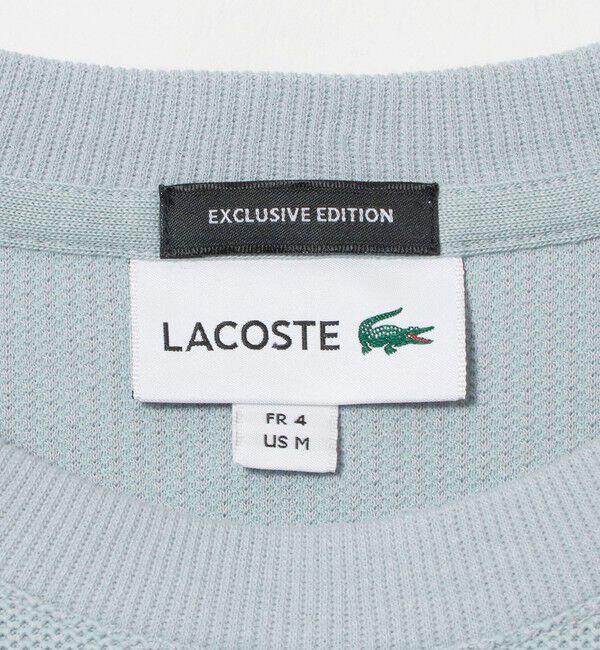 BEAUTY&YOUTH UNITED ARROWS「＜LACOSTE for BEAUTY&YOUTH＞ ワントーン ロングスリーブ カットソー」|Tシャツ・カットソー|