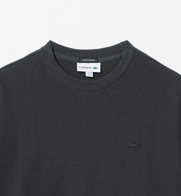 BEAUTY&YOUTH UNITED ARROWS「＜LACOSTE for BEAUTY&YOUTH＞ ワントーン ロングスリーブ カットソー」|Tシャツ・カットソー|
