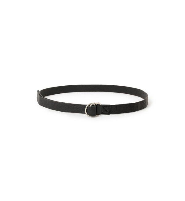 BEAMSBOY「【別注】GEVAERT BANDWEVERIJ / 25mm ソリッド ベルト」|ベルト|BLACK