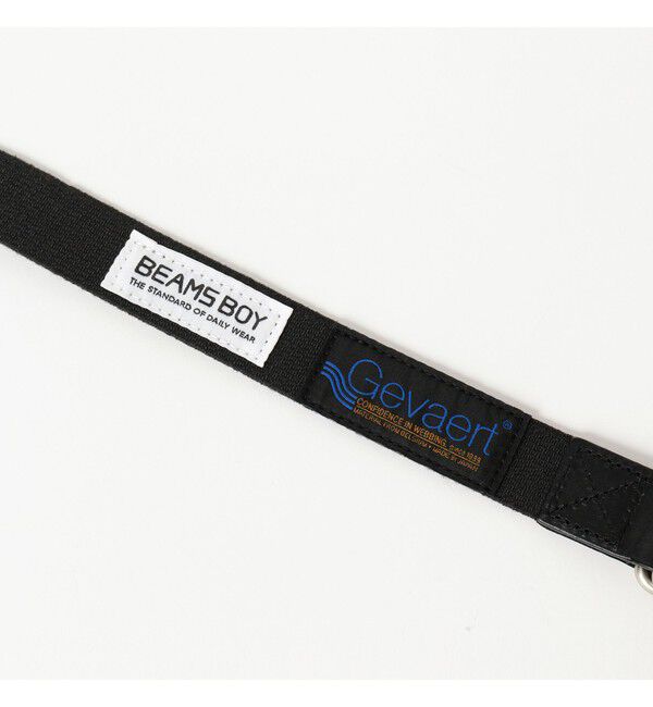 BEAMSBOY「【別注】GEVAERT BANDWEVERIJ / 25mm ソリッド ベルト」|ベルト|