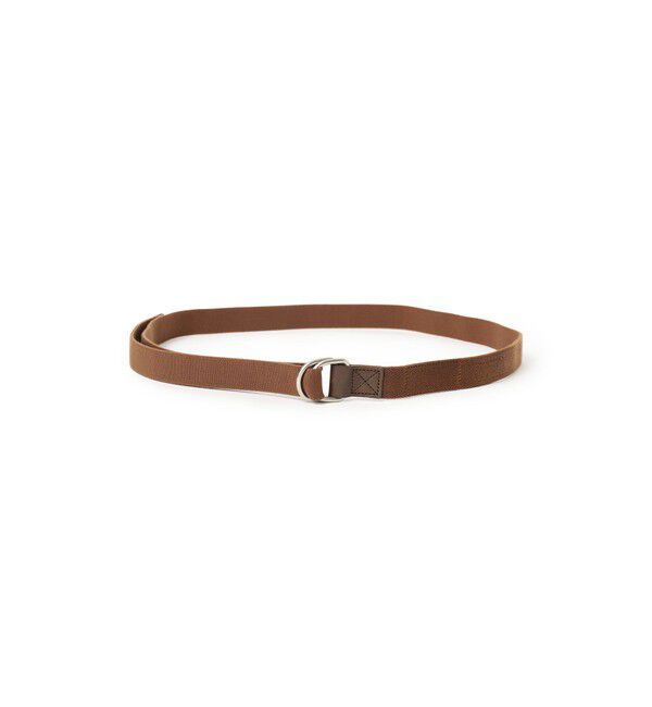 BEAMSBOY「【別注】GEVAERT BANDWEVERIJ / 25mm ソリッド ベルト」|ベルト|BROWN