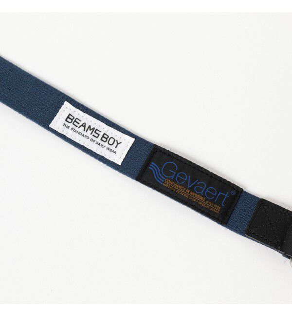 BEAMSBOY「【別注】GEVAERT BANDWEVERIJ / 25mm ソリッド ベルト」|ベルト|