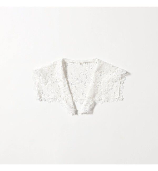 Ray BEAMS 「レース カラー ボレロ ジャケット」|ダッフルコート|