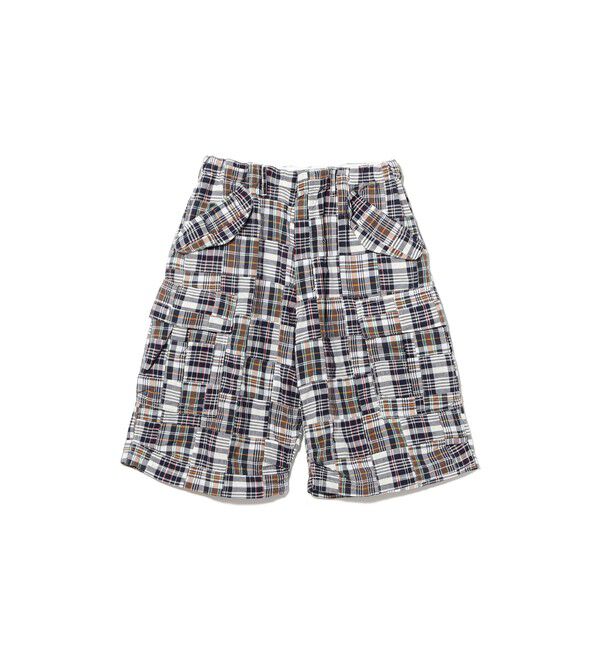 BEAMS PLUS「Beach 6 Pocket Shorts Patchwork Madras」|その他|