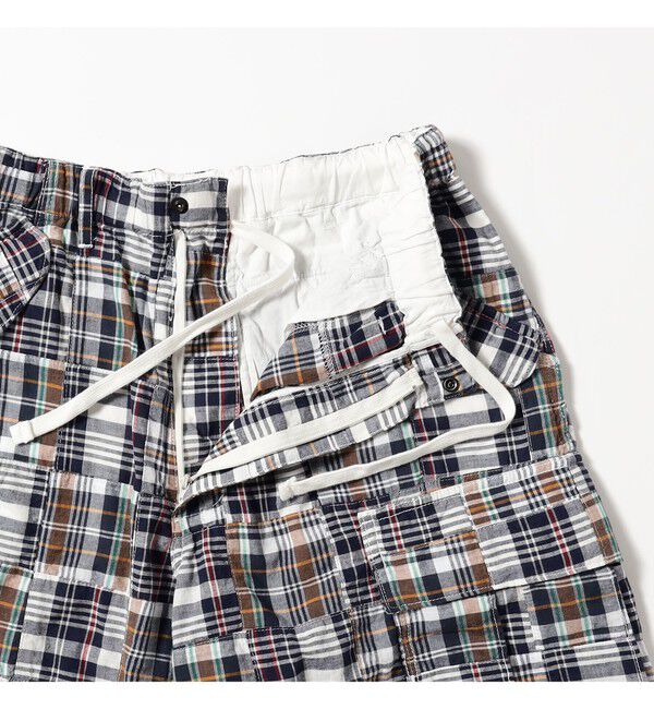 BEAMS PLUS「Beach 6 Pocket Shorts Patchwork Madras」|その他|