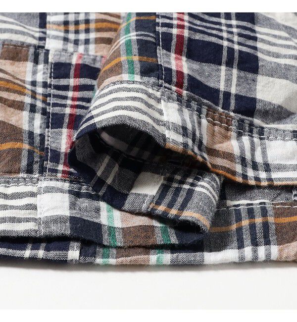 BEAMS PLUS「Beach 6 Pocket Shorts Patchwork Madras」|その他|