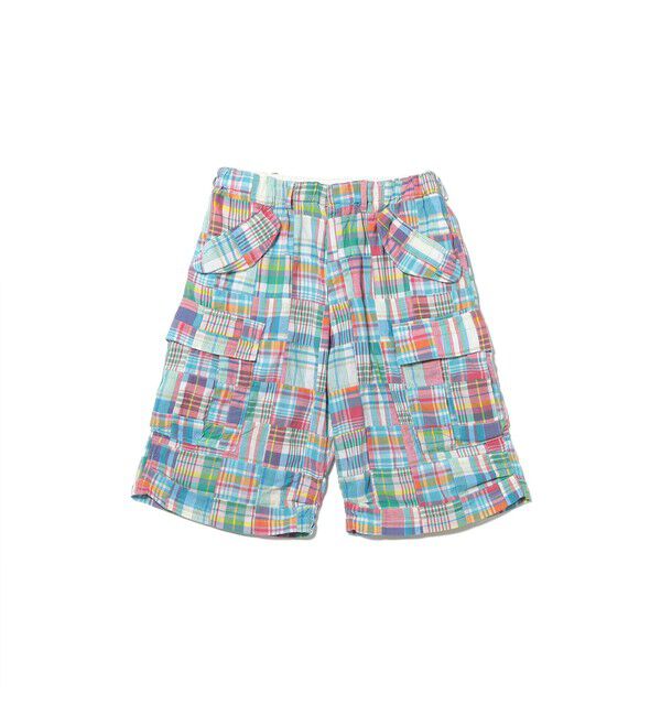 BEAMS PLUS「Beach 6 Pocket Shorts Patchwork Madras」|その他|