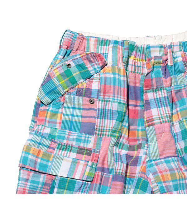 BEAMS PLUS「Beach 6 Pocket Shorts Patchwork Madras」|その他|