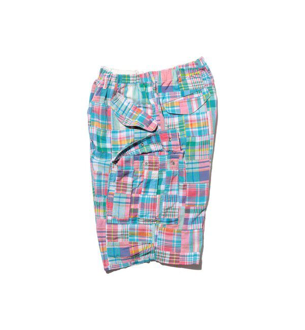 BEAMS PLUS「Beach 6 Pocket Shorts Patchwork Madras」|その他|